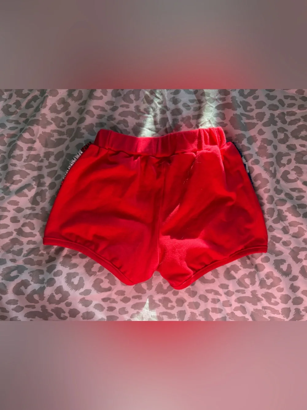 Sparkle in Pink Toddler Girls Sequin American Flag Shorts